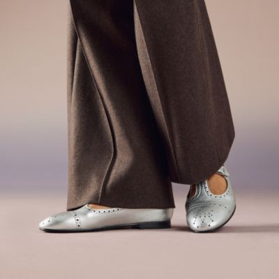 レディス レザーバレエシューズ | Hermès - エルメス-公式サイト